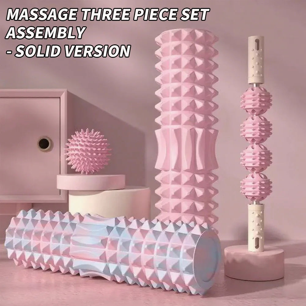 Faszienrolle 3er-Set Premium