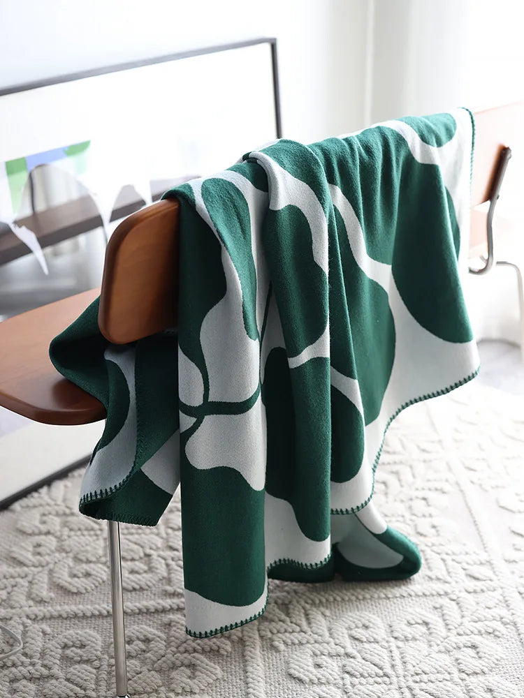 Cashmere-Look Decke Detail-Webart