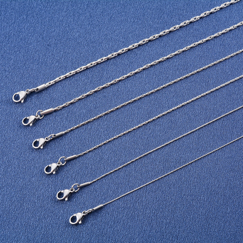 Herren-Halskette Edelstahl 316L · Detail-Ansicht Original-Lieferant