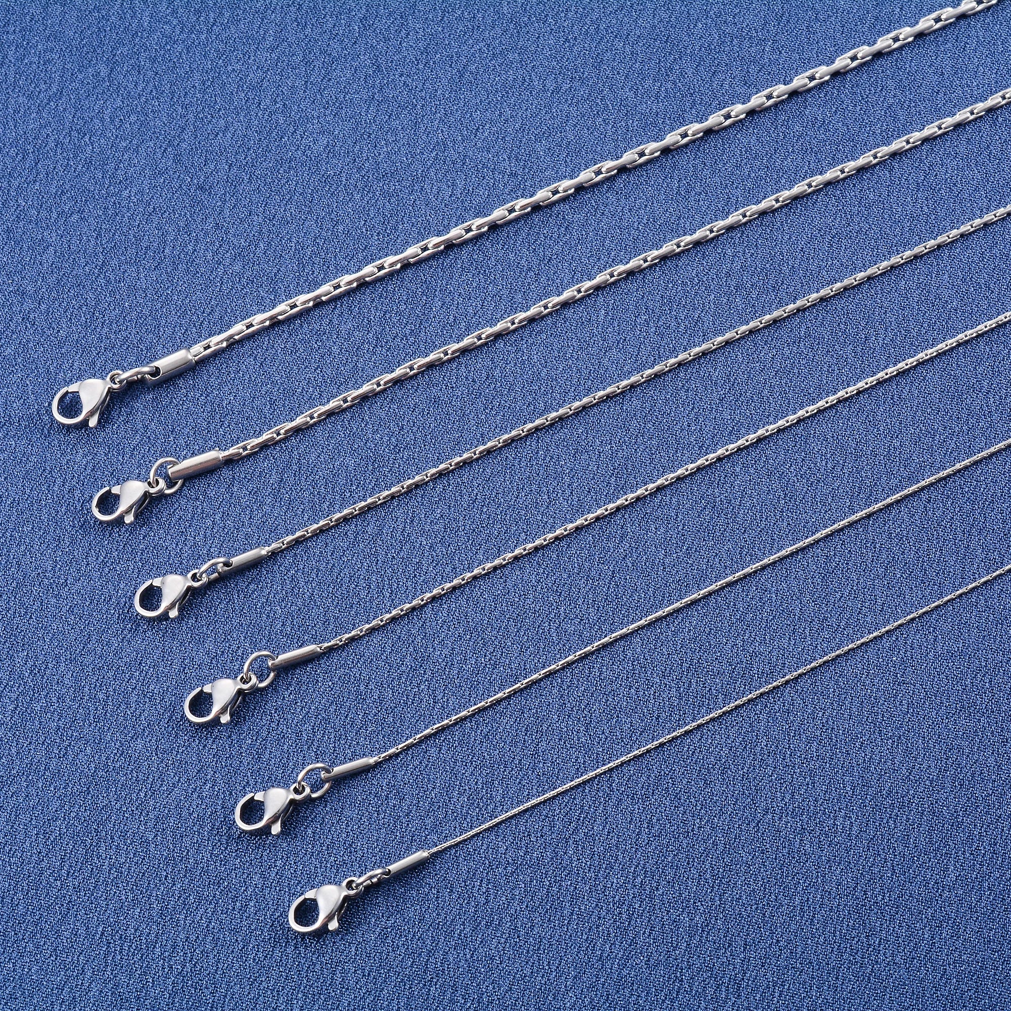 Herren-Halskette Edelstahl 316L · Detail-Ansicht Original-Lieferant