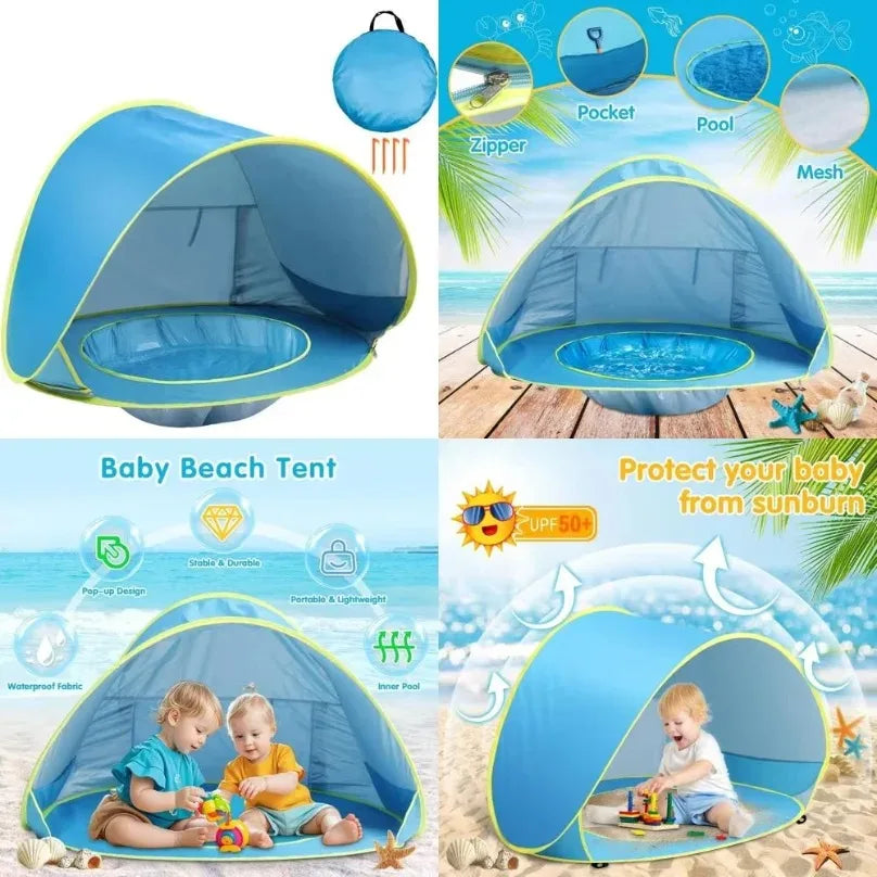 Pop-Up Strandmuschel