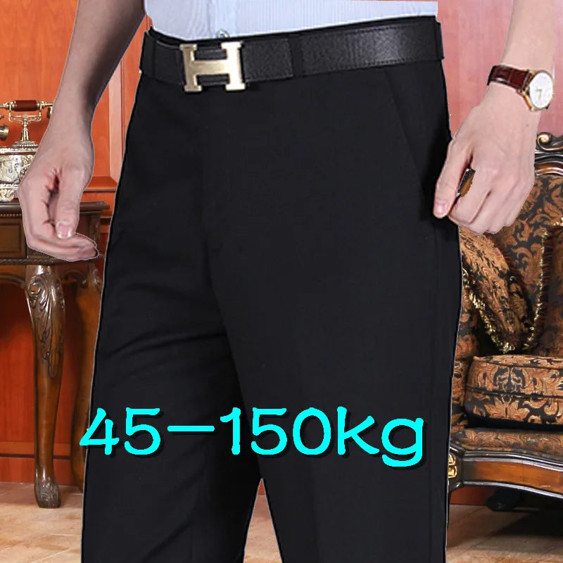 Herren Business-Anzughose · elegant, Stretch-Komfort (Frühling–Winter)