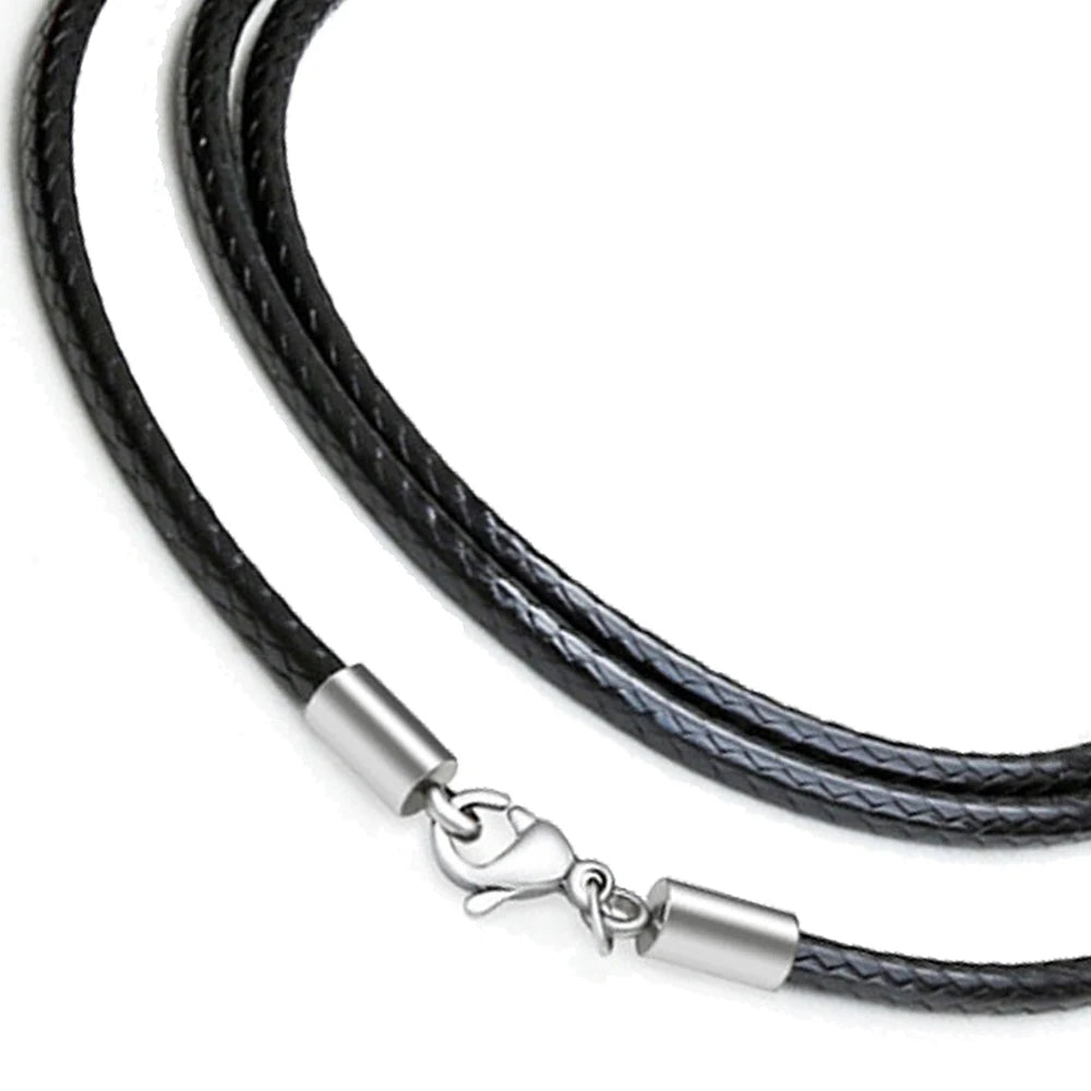 Geflochtenes Edelstahl-Halsband 5 mm