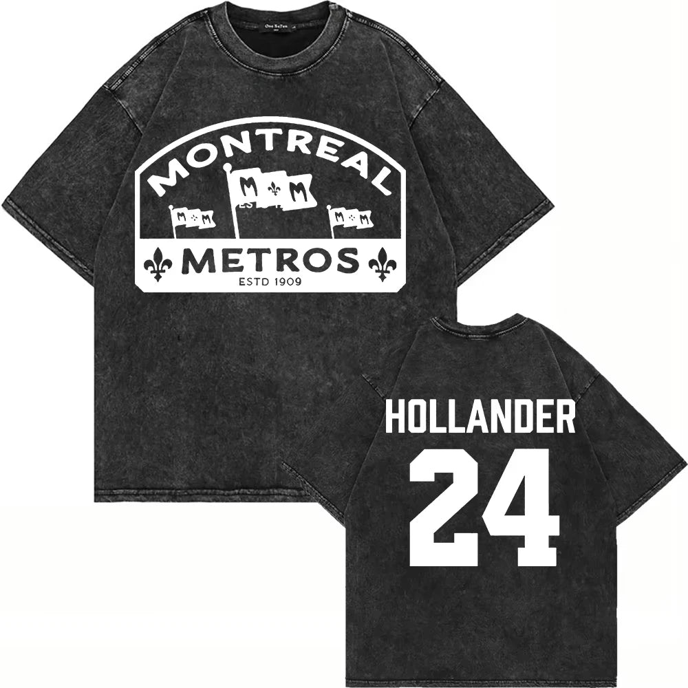 Herren T-Shirt Retro-Washed · Denim-Look, Baumwolle (Trend 2026)