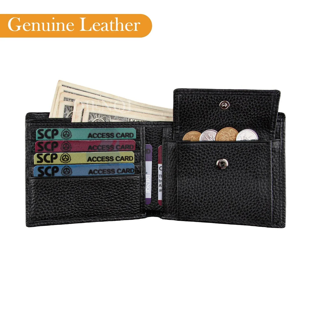 Zip-Portemonnaie Vollleder