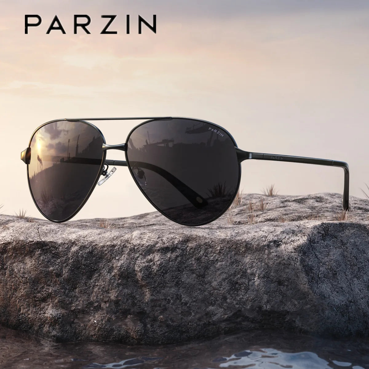 Aviator-Sonnenbrille · Pilot Polarisiert UV400