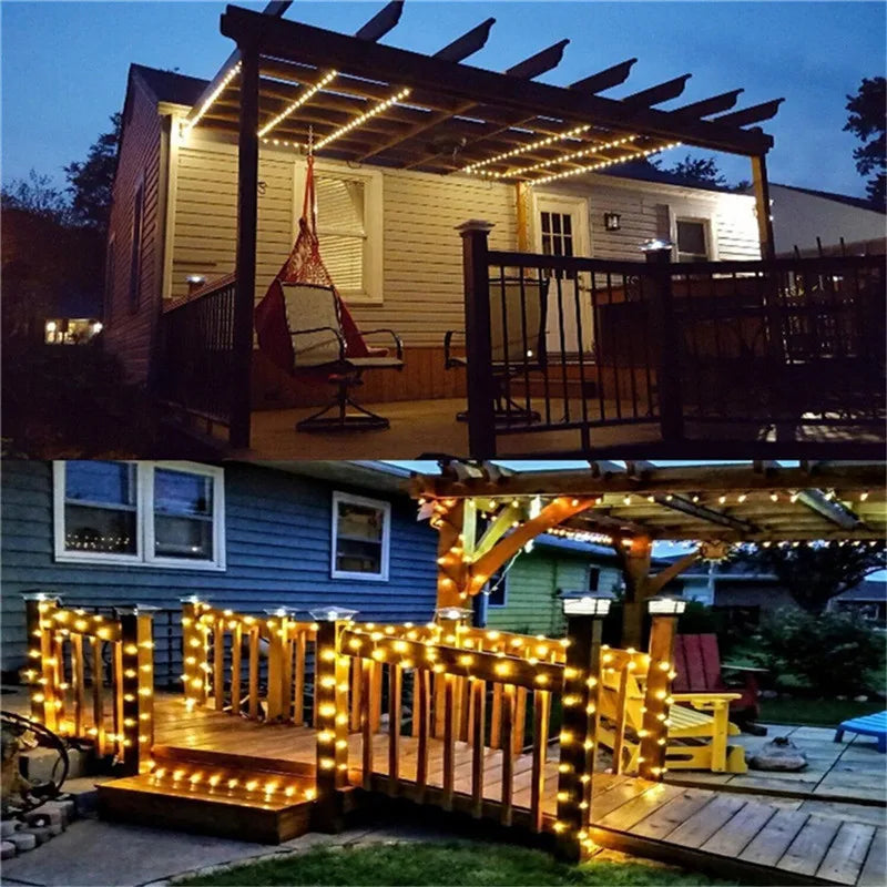 Solar-Lichterkette Garten