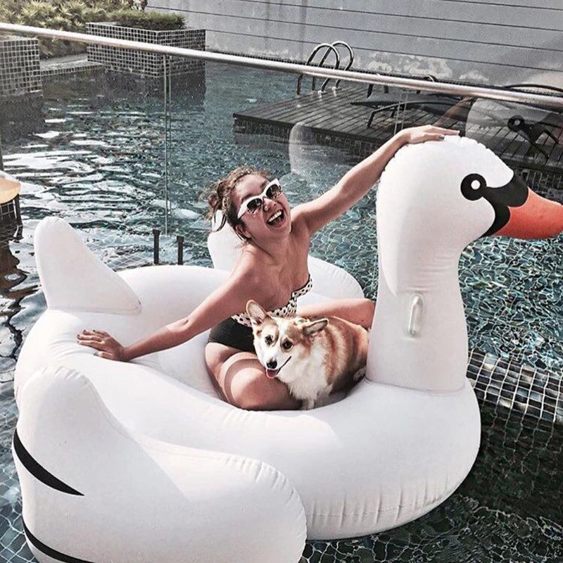 Aufblasbare Pool-Insel XL für 4 Personen