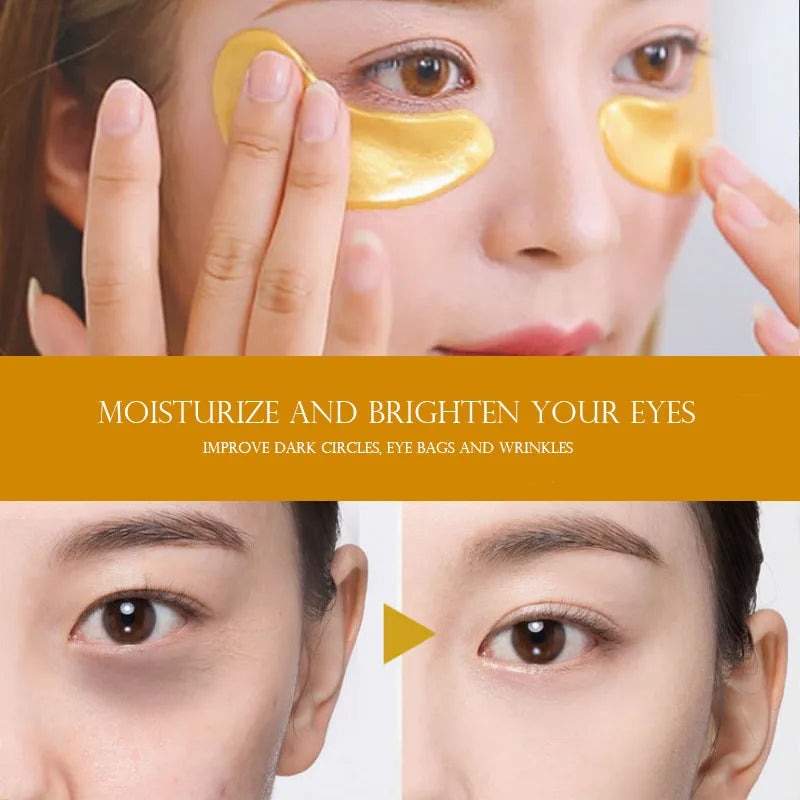 24K Gold Eye-Patches Anti-Aging 60 Stk