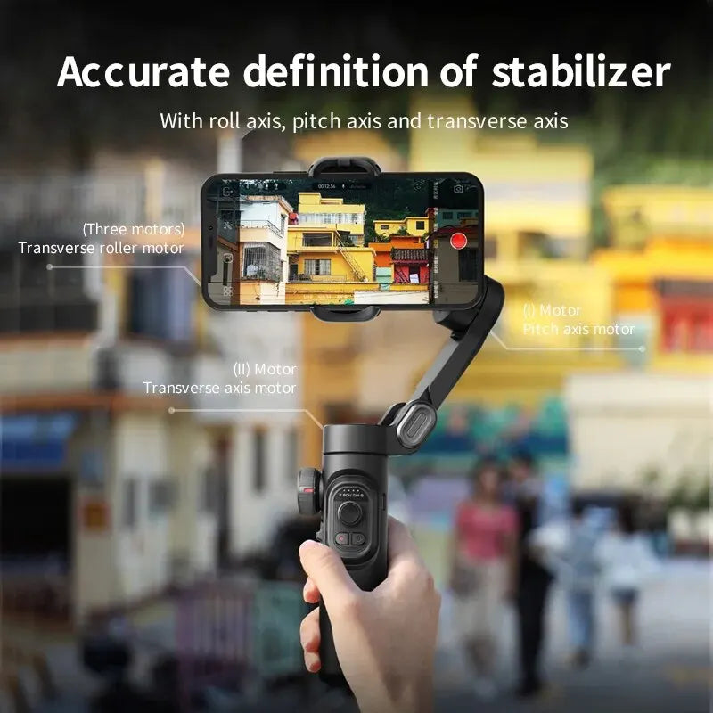 Handy-Gimbal · 3-Achsen-Stabilisator
