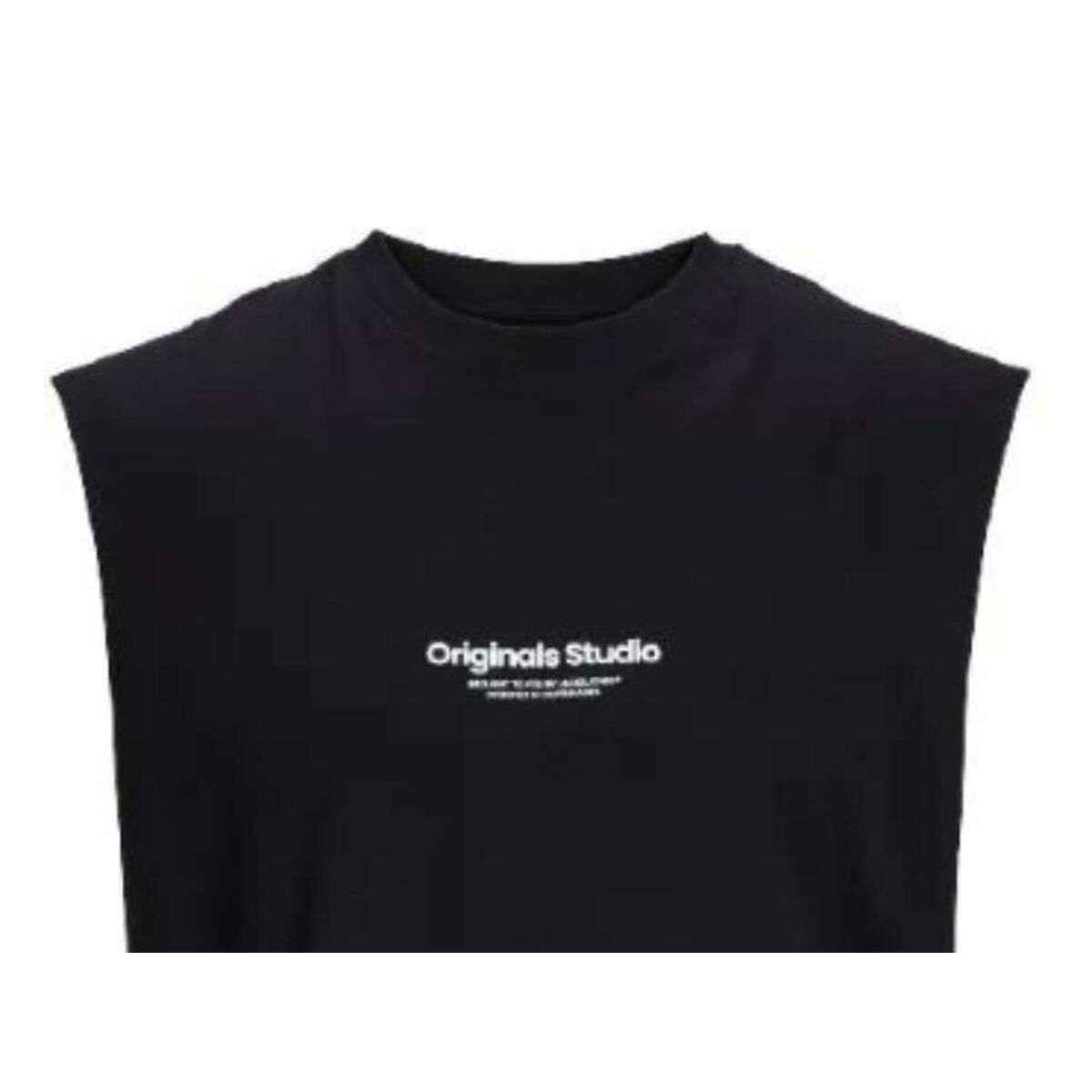 Ärmelloses Herren-T-Shirt Jack & Jones Jovesterbro Schwarz – LuxeStyle Schweiz