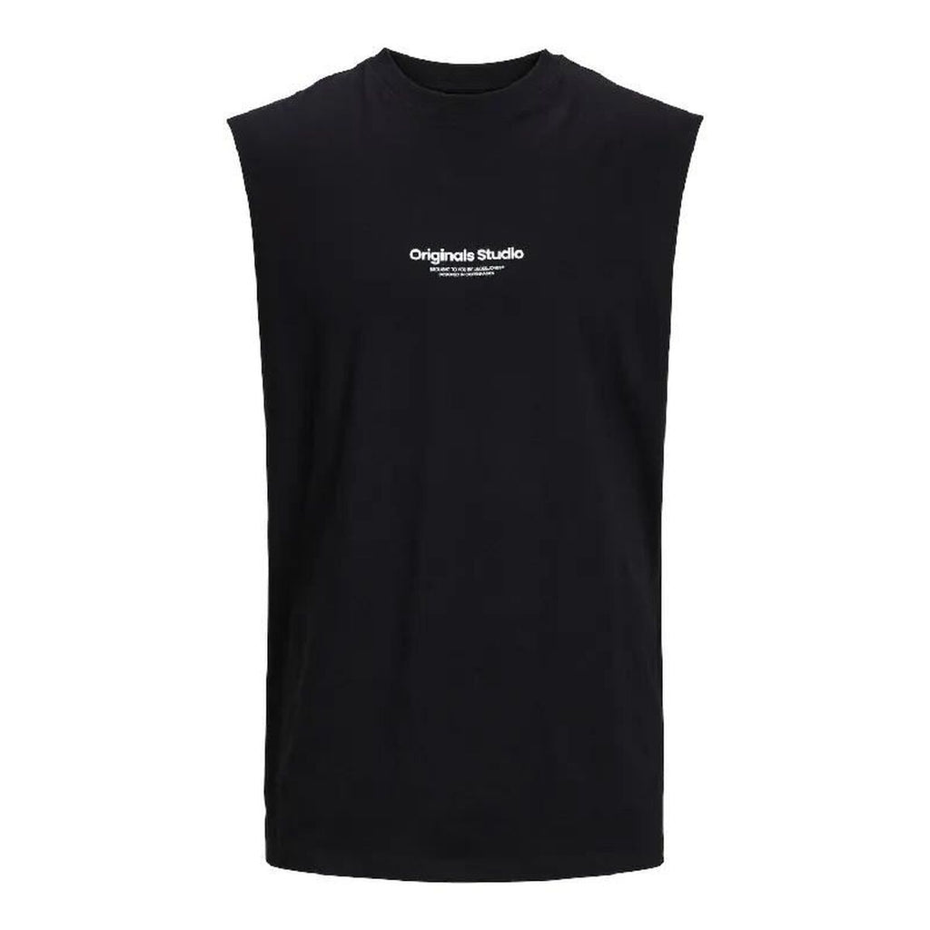 Ärmelloses Herren-T-Shirt Jack & Jones Jovesterbro Schwarz – LuxeStyle Schweiz