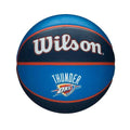 Basketball Wilson Nba Team Tribute Okc Blau Kautschuk (Größe 7)