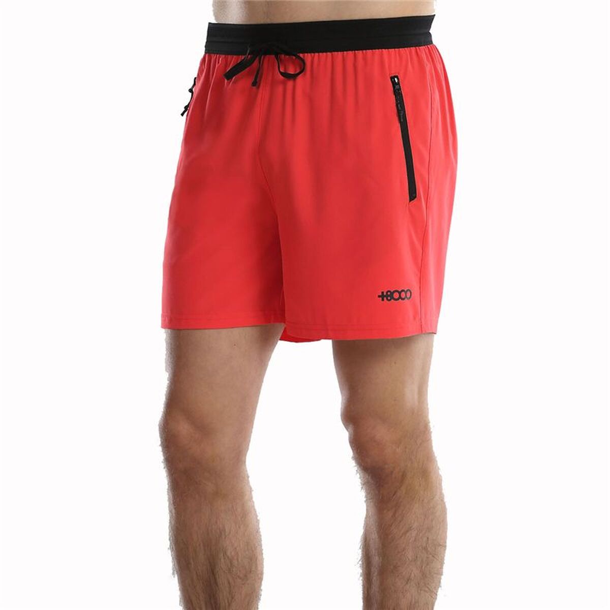 Herren-Sportshorts «+8000» Rot