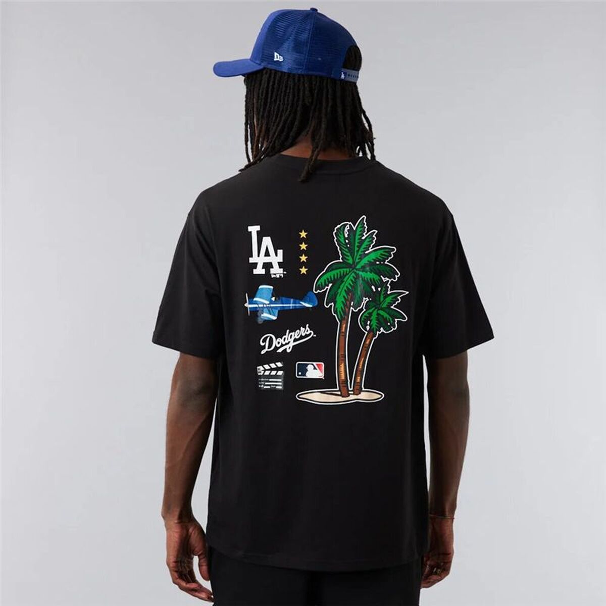 Herren-T-Shirt «New Era» Schwarz