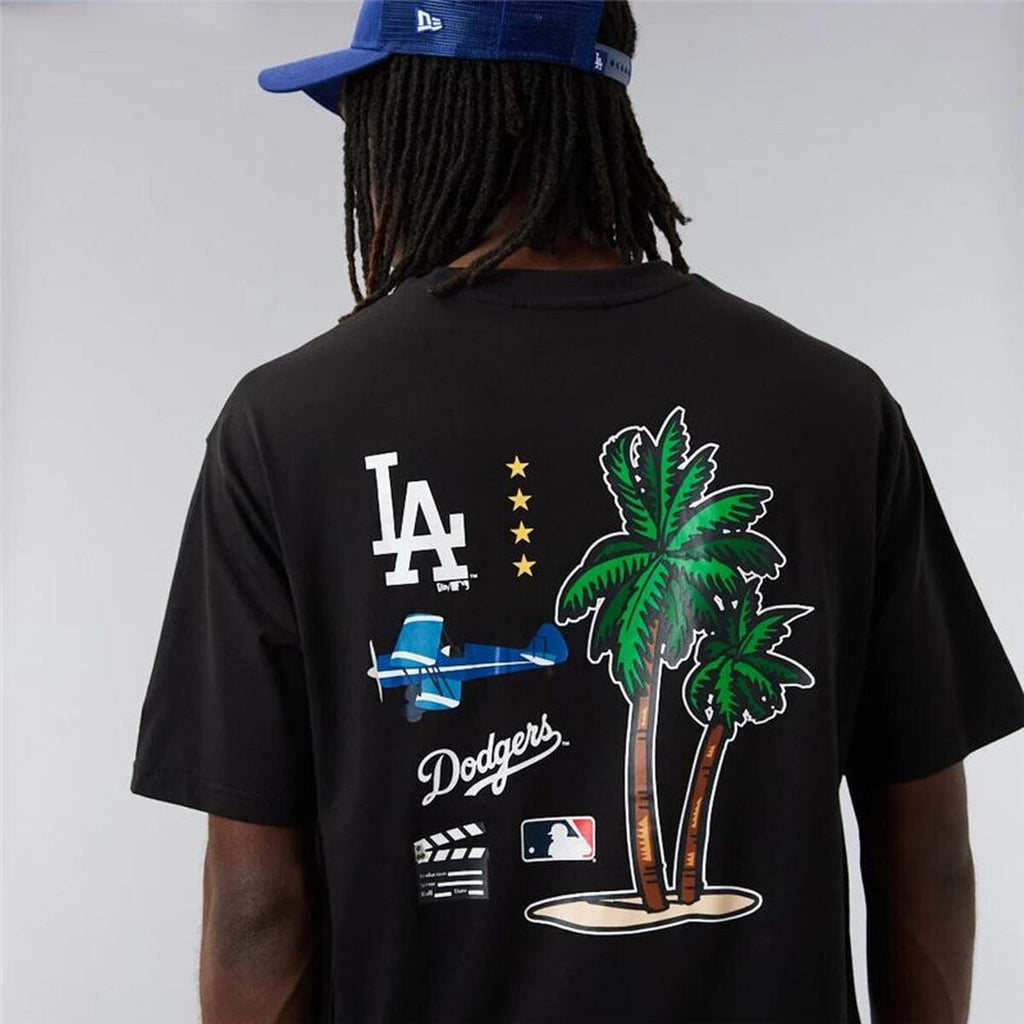 Herren-T-Shirt «New Era» Schwarz