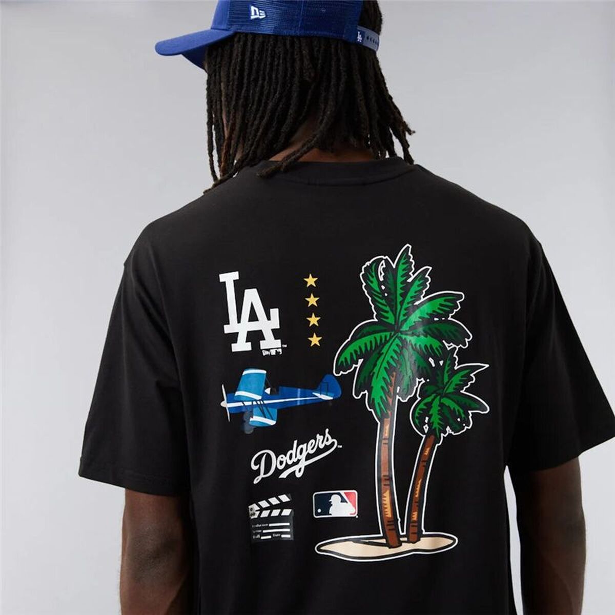 Herren-T-Shirt «New Era» Schwarz