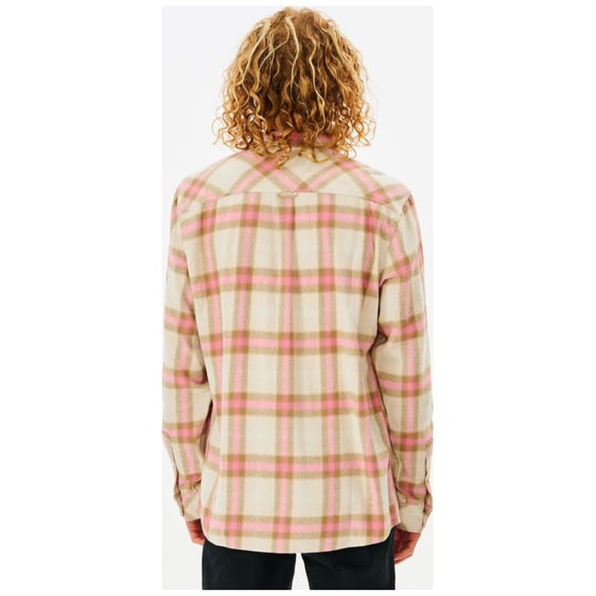Herren Langarm-Hemd Rip Curl Salt Water Culture Beige (S)
