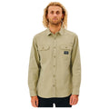Herren Langarm-Hemd Rip Curl Epic Beige (S)