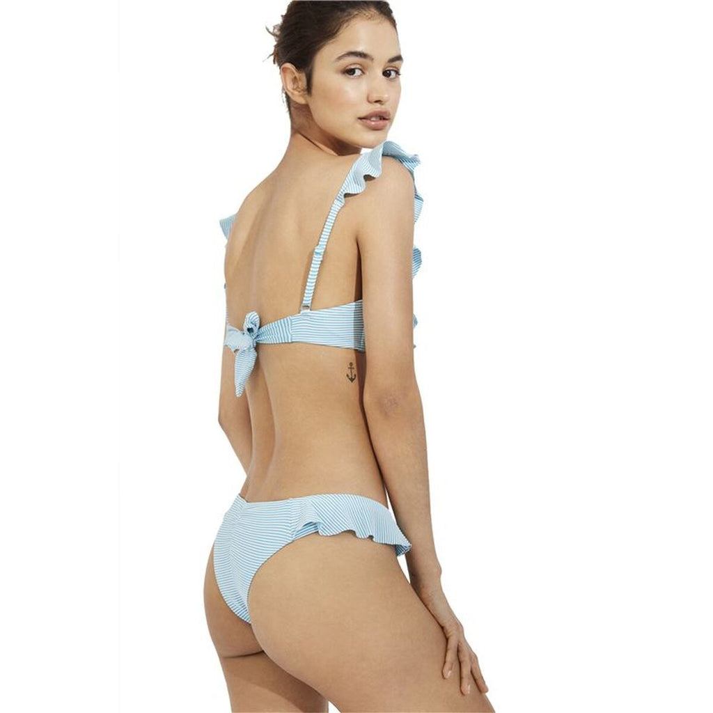 Volant-Bikini «Ysabel Mora» · Türkis