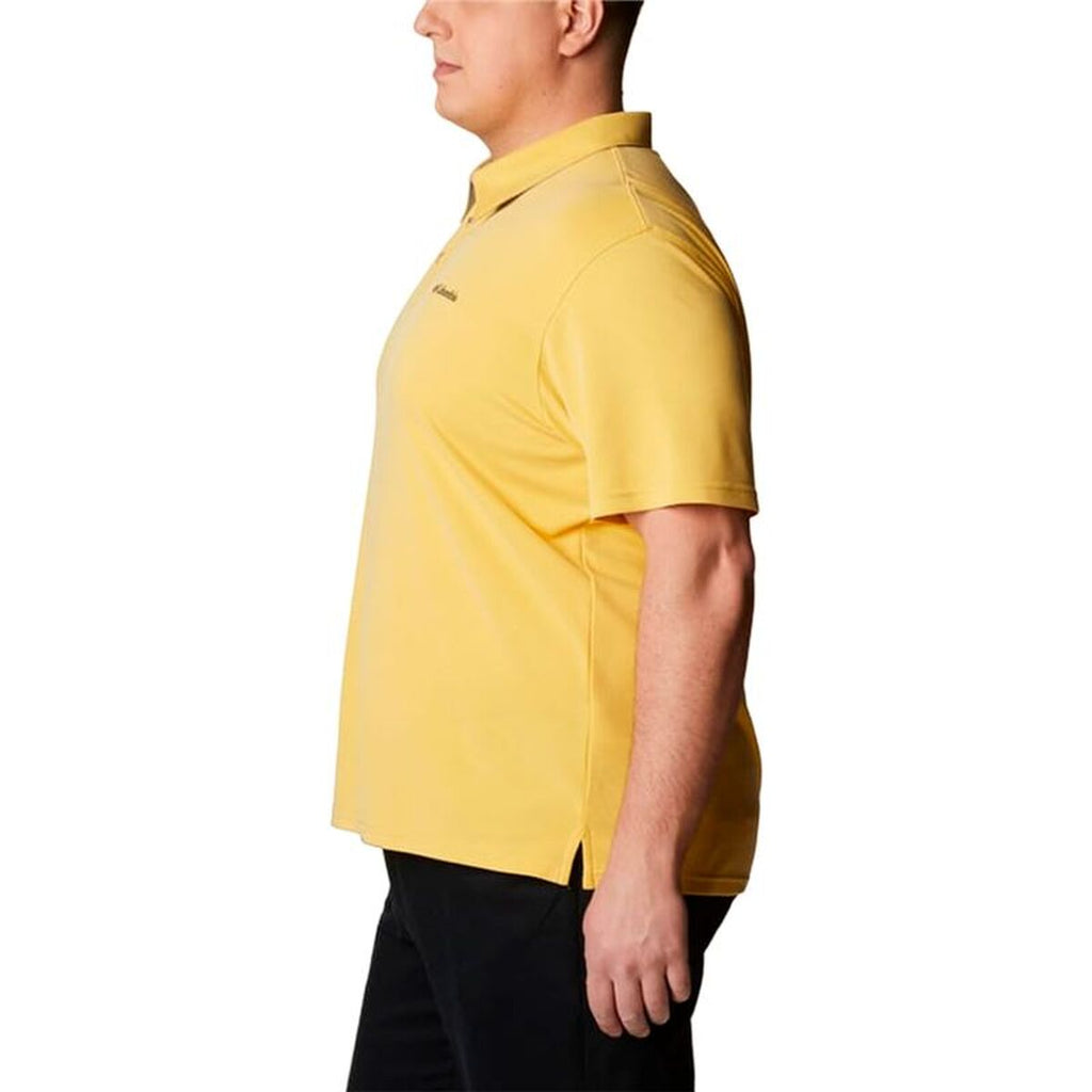 Herren-Poloshirt «Columbia» Gelb