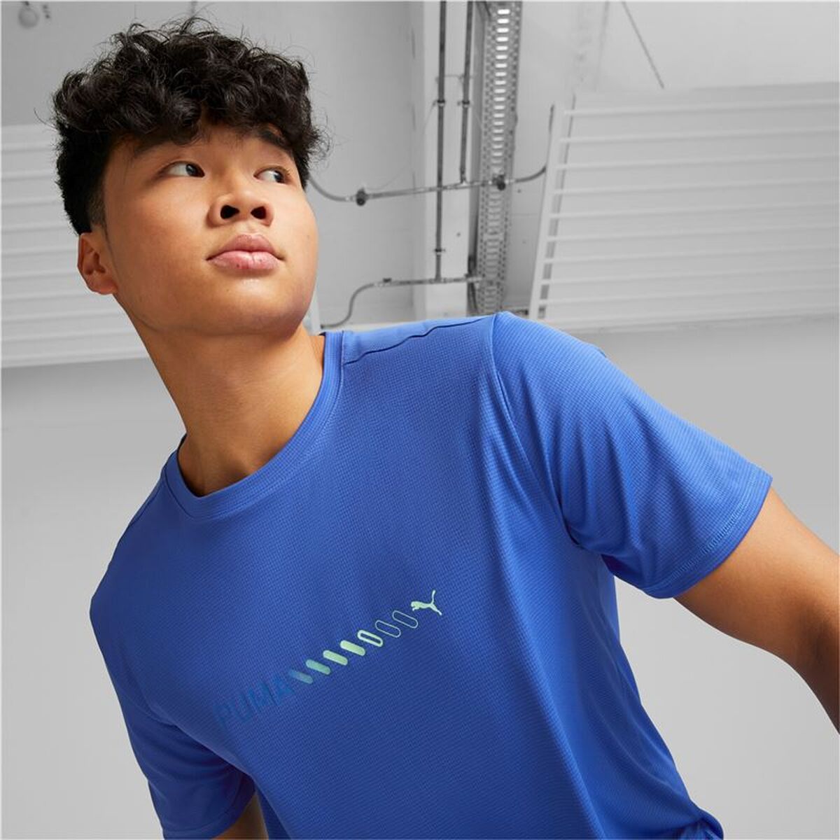 Ärmelloses Herren-T-Shirt Puma 523387 92 Blau