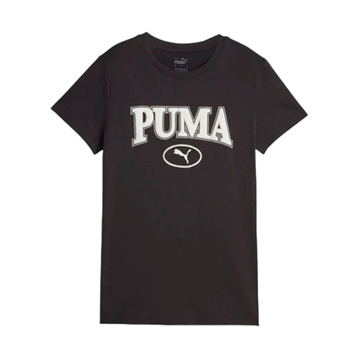 Puma Damen T-Shirt Squad Graphic Schwarz