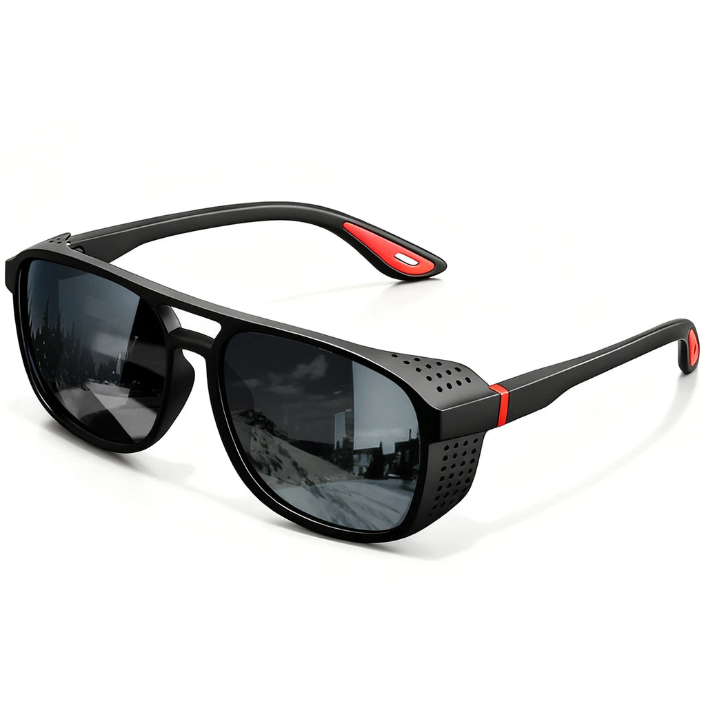Wraparound-Sport-Sonnenbrille, polarisiert – LuxeStyle