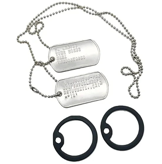 Dog-Tag Anhänger · Herren Streetwear