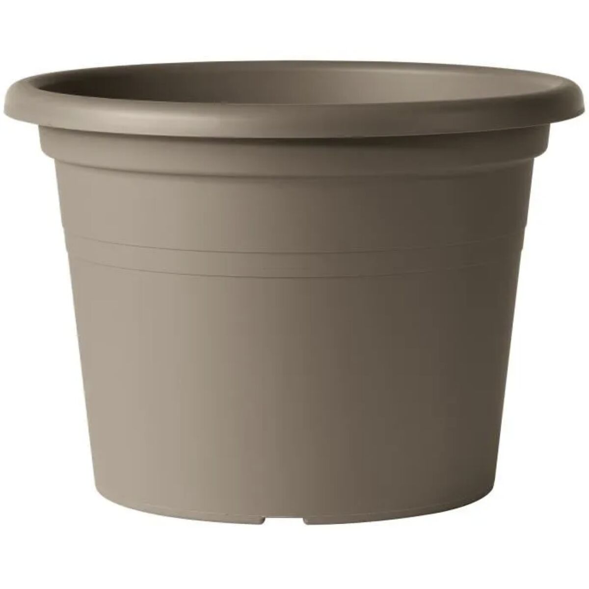 Eleganter 60cm Blumentopf Taupe – Ihr Garten-Highlight