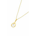 Anhänger-Kette «Lotus» Gold