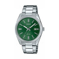 Herrenuhr Casio DATE - FOREST GREEN grün Silberfarben (Ø 38,5 mm)