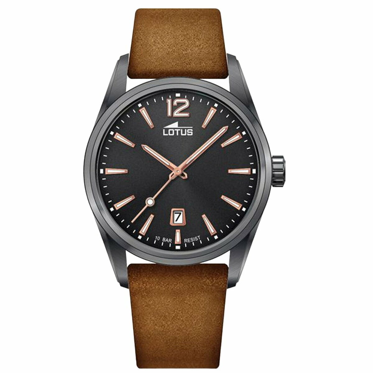 Herrenuhr Lotus /2 Schwarz