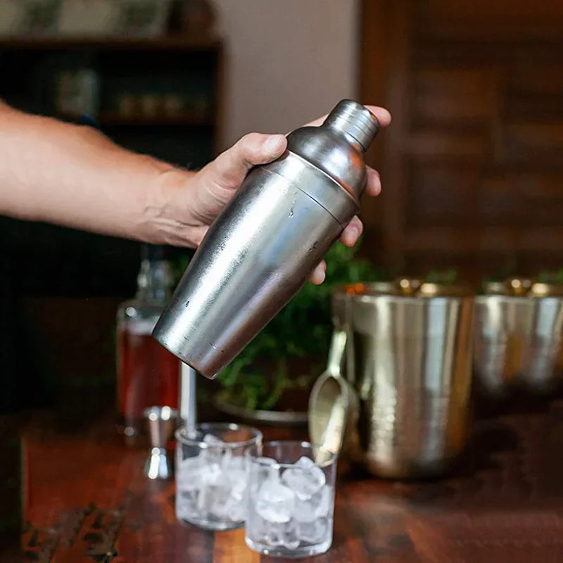 Cocktail-Shaker-Set · Edelstahl Bar-Set