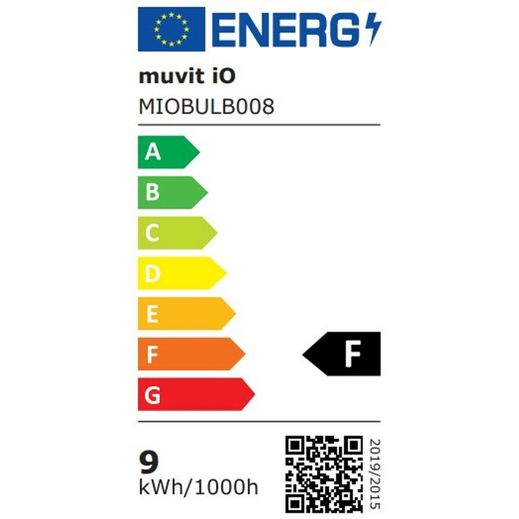 Smart Glühbirne Muvit 8,5 W E27 2700 K 6500 K 800 lm Wi-Fi LED Weiß