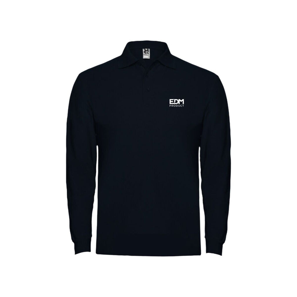Herren Langarm Polo Schwarz – Klassisch & bequem für jede Zeit
