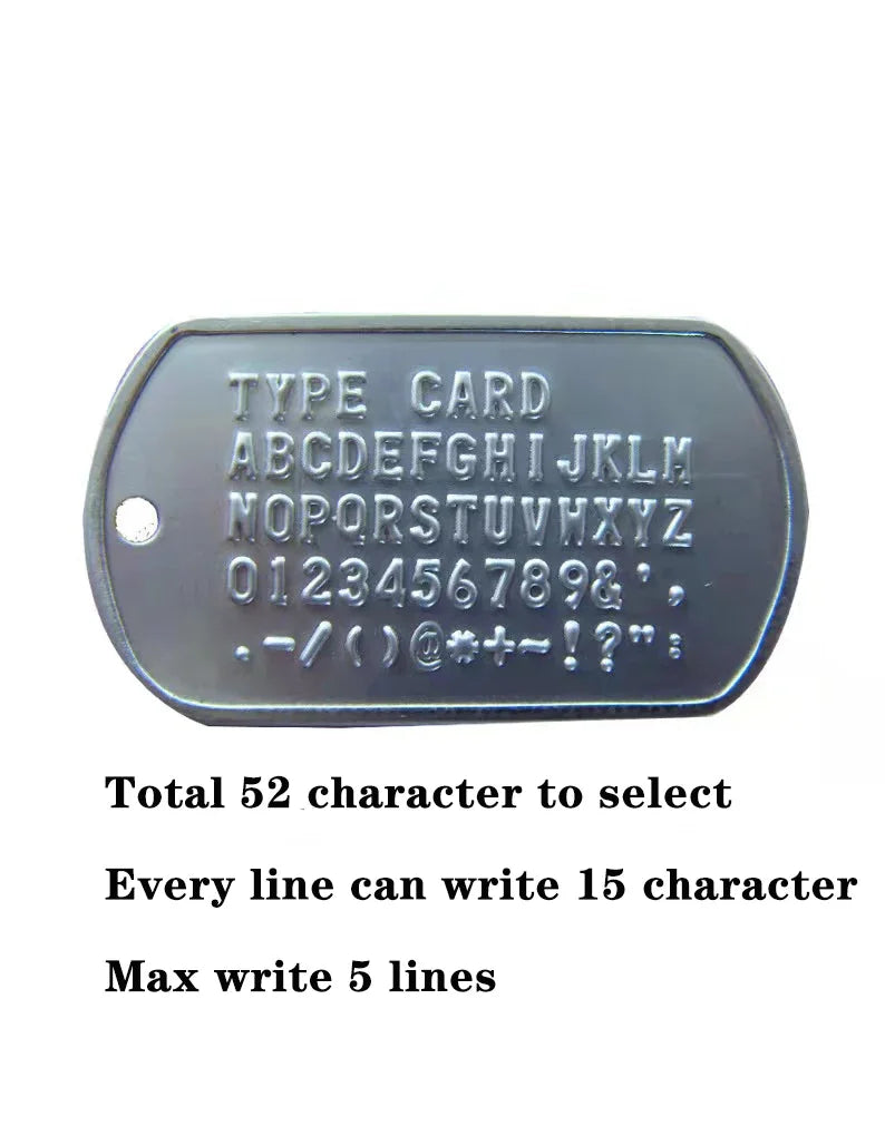 Dog-Tag Anhänger · Herren Streetwear