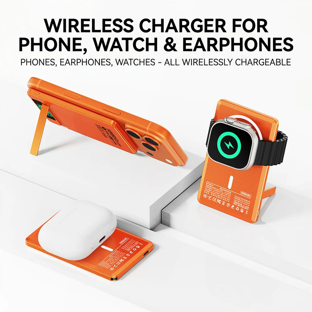 Magnetische Wireless-Powerbank