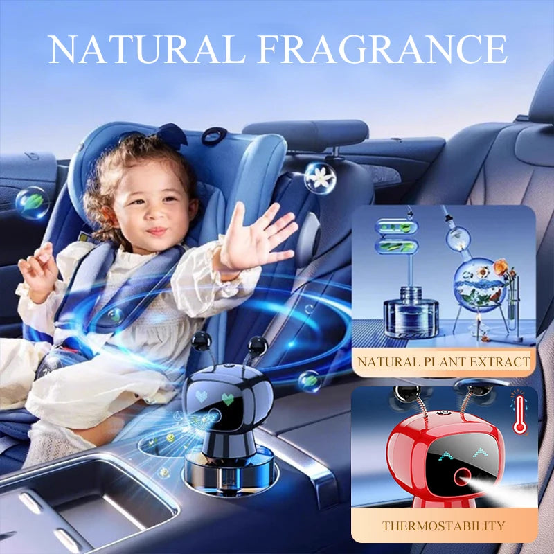Smart Auto-Lufterfrischer · nachfüllbar, Aromatherapie-Diffuser fürs Auto