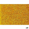 Gold Glitzer Moosgummi (10x) – Für funkelnde Bastelideen