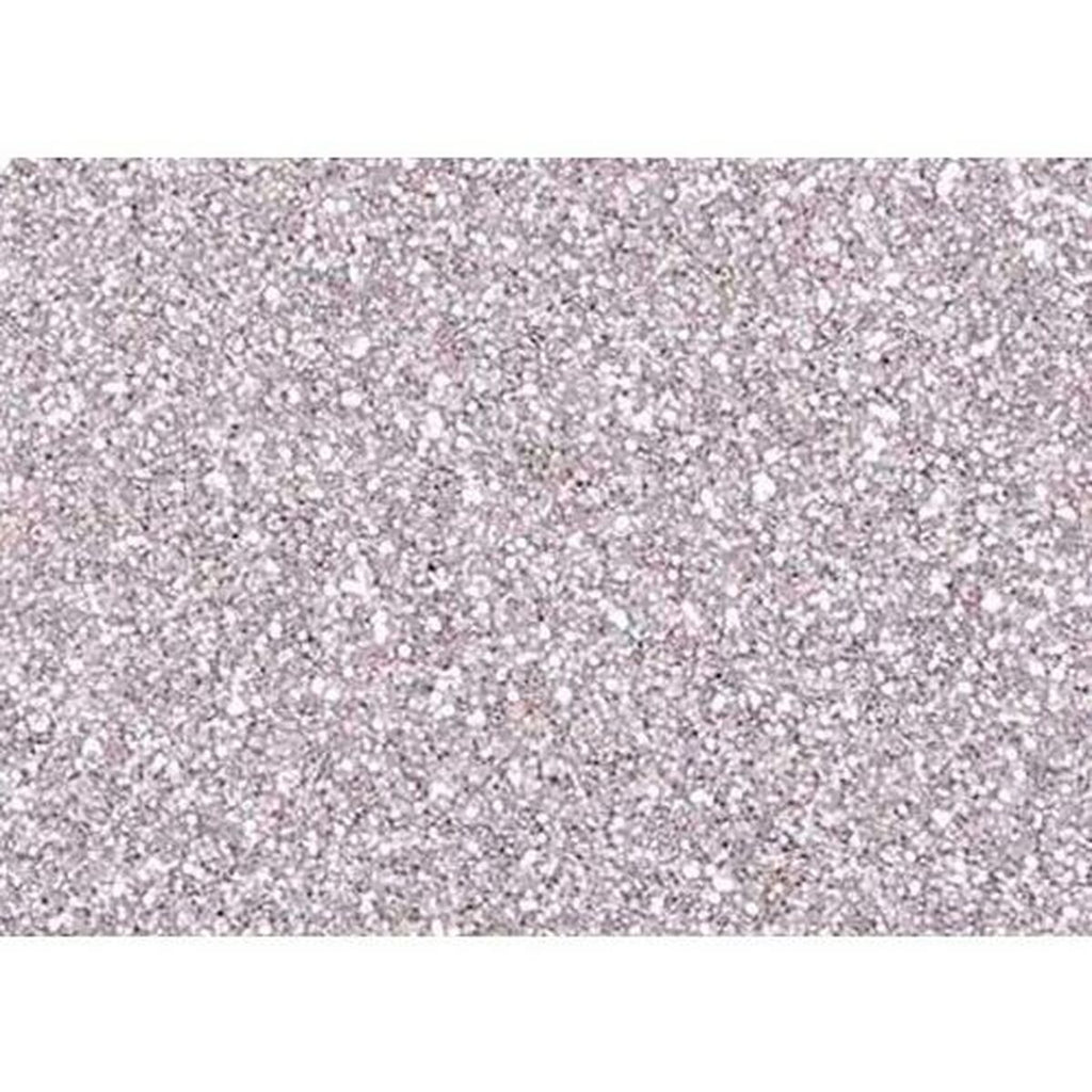 Silber Glitzer Moosgummi (10x) – Für funkelnde Bastelideen