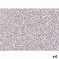 Silber Glitzer Moosgummi (10x) – Für funkelnde Bastelideen