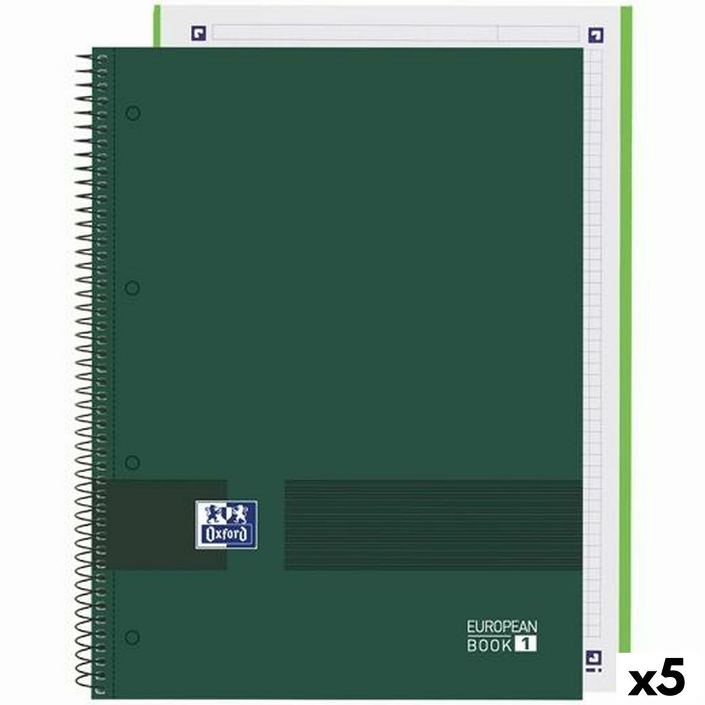 A4 Lösch-Notizbuch Militärgrün – 5er Set für den Alltag