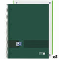 A4 Lösch-Notizbuch Militärgrün – 5er Set für den Alltag