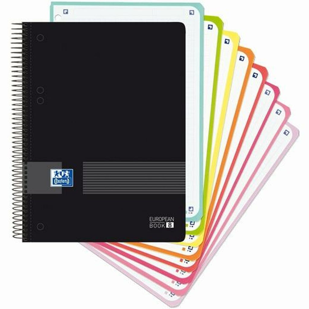4x A5 Notizbücher Schwarz – 160 Blatt für Ihre Ideen – Ansicht 2