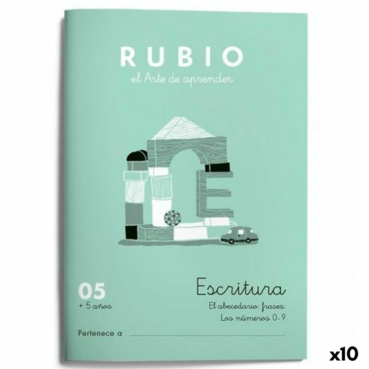 A5 Notizbuch für Kalligraphie – 10er Set für Übungserfolg