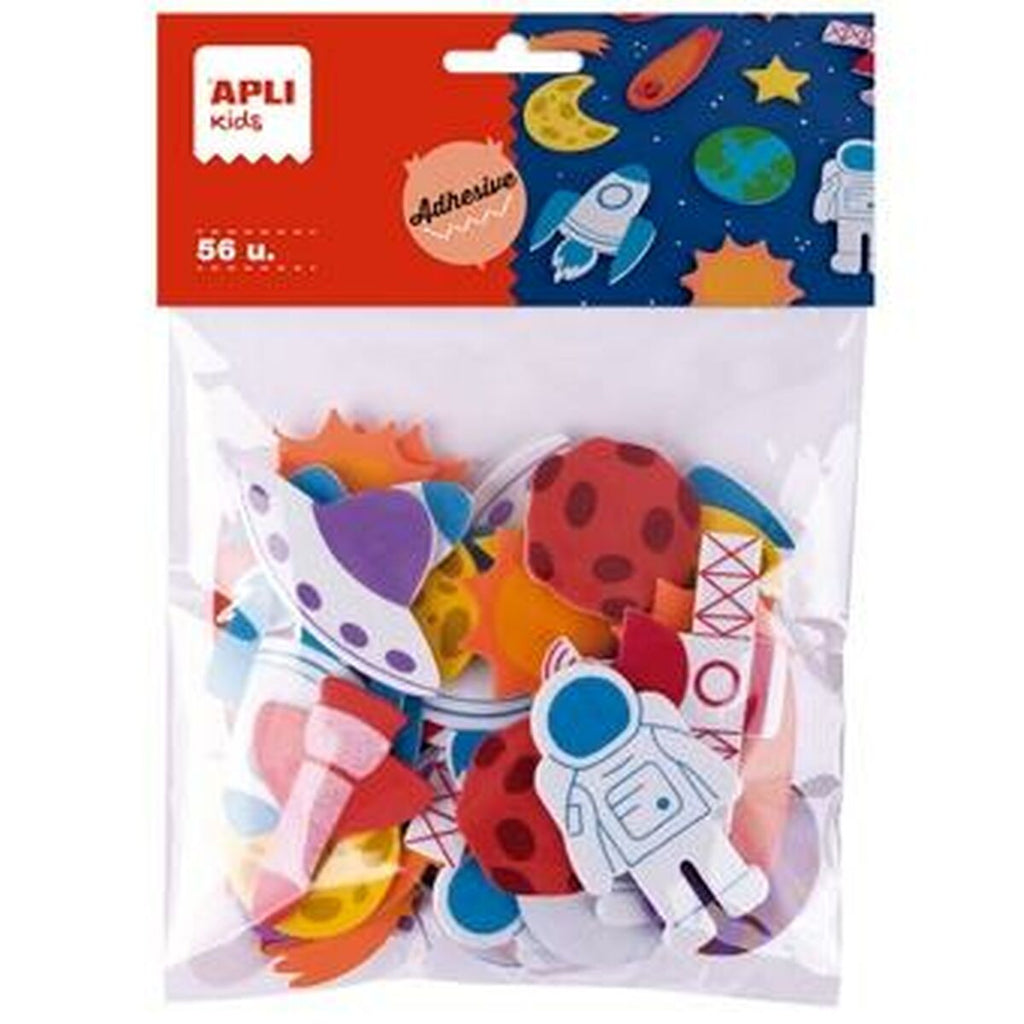 Buntes Moosgummi Kosmos: Weltraum-Bastelspass! – Ansicht 2