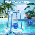 Schwimmender Pool-Basketball-Korb