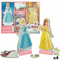 Figurensatz Disney Princess 9 x 20,5 x 1,2 cm 45 Stücke 4 Stück