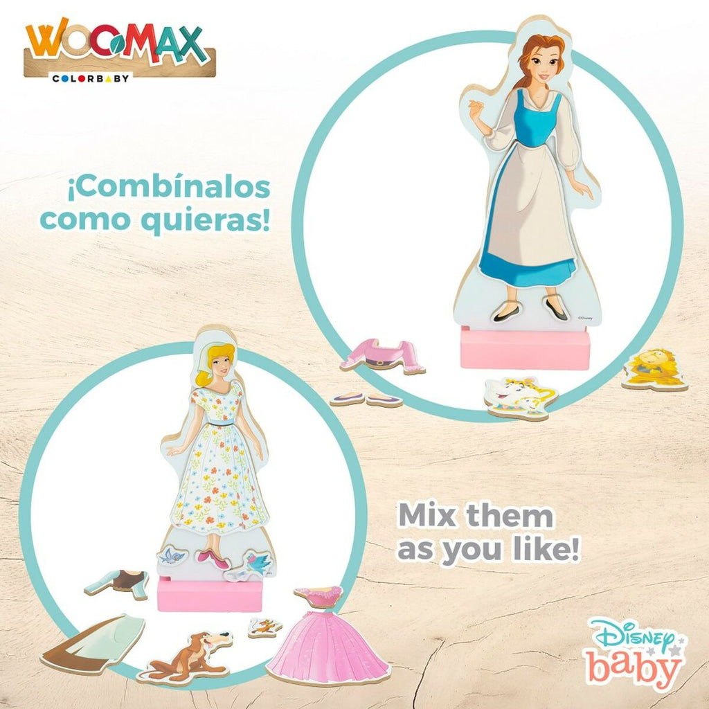 Figurensatz Disney Princess 9 x 20,5 x 1,2 cm 45 Stücke 4 Stück